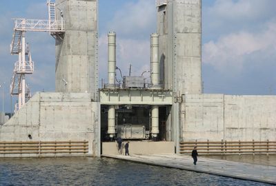 Hydraulikzylinder für Hochwasserschutzdamm St. Petersburg